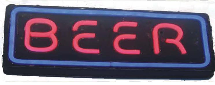 beer sign